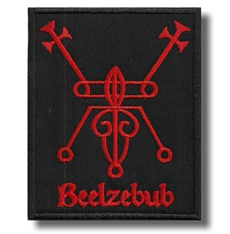 Sigil of Beelzebub Embroidered Patch, 10x8 Cm - Etsy New Zealand