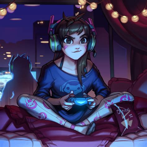 Overwatch dva - mokasinair