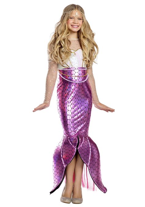 Blushing Beauty Mermaid Costume for Girls