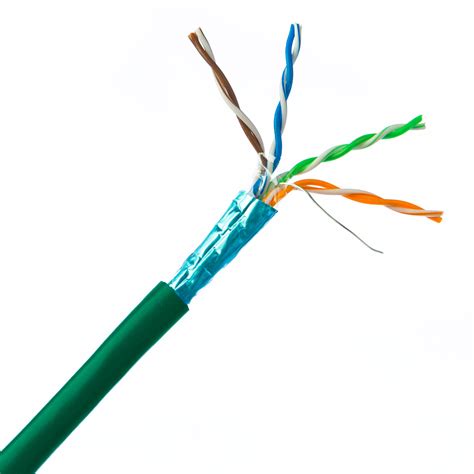 1000ft Shielded Spool Cat5e Green Ethernet Cable, CableWholesale