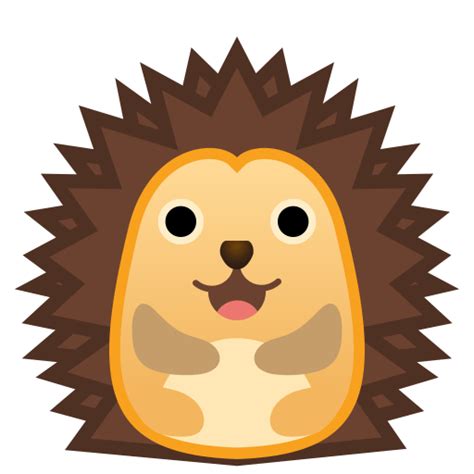 Hedgehog Icon | Noto Emoji Animals Nature Iconpack | Google