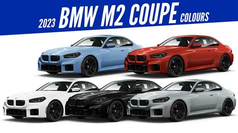 2023 BMW M2 Coupe - All Color Options - Images | Bmw m2, Bmw, Coupe