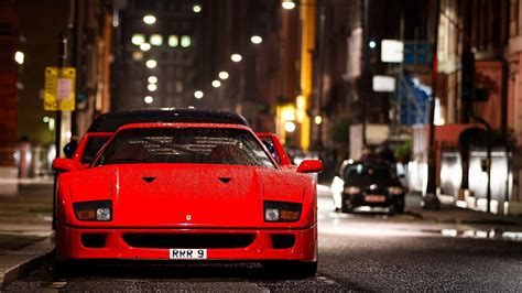 Ferrari f40 обои 4к