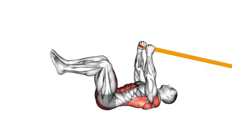 Resistance Band Upper Body Dead Bug - Exercise Guide & Tips