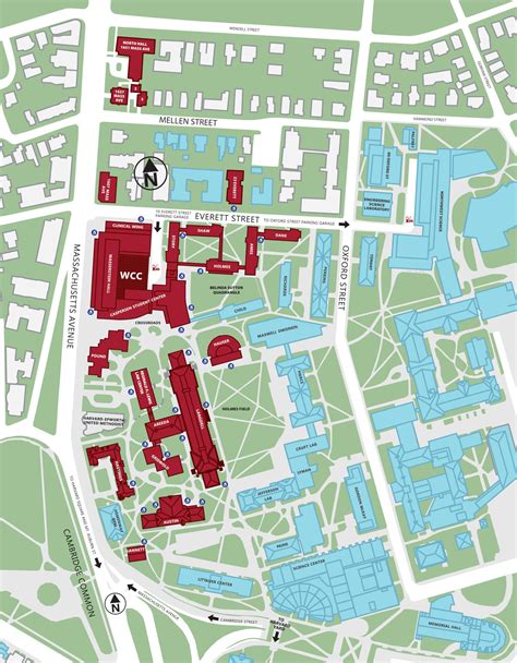 Harvard Law School Campus Map