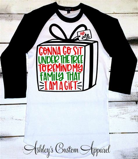 Funny Family Christmas Shirts Gonna Go Sit Under The Tree | Etsy