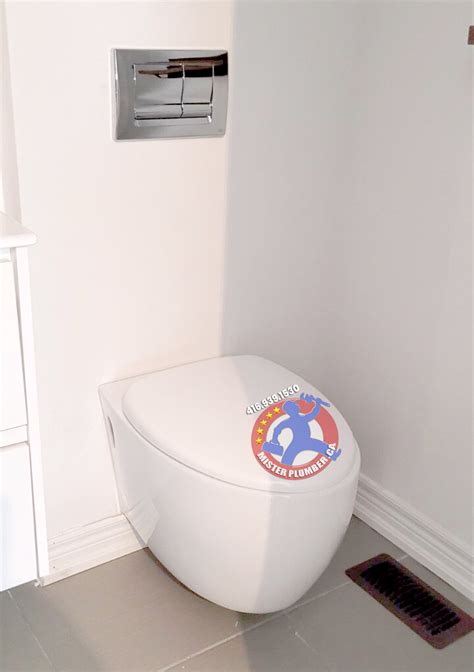 Wall Mounted Toilet Installation - Mister Plumber