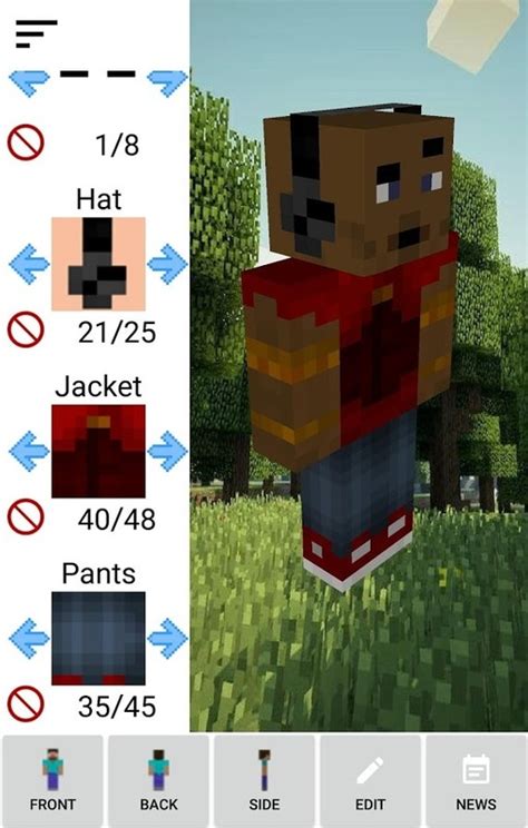 Custom Skin Creator Minecraft APK Free Android App download - Appraw