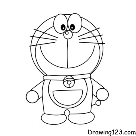 Doraemon Cartoon Drawing