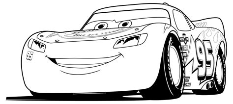 Desenhos Para Colorir Mcqueen On Cars Lightning Mcqueen Clip Art ...