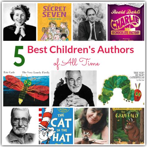 5 Best Children's Authors of All Time