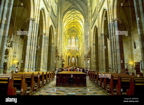 Prague castle interior hi-res stock photography and images - Alamy