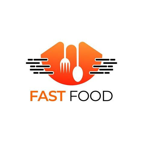 Fast food logo design 7092467 Vector Art at Vecteezy