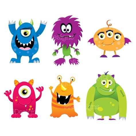 Evil Monster Clipart For Kids