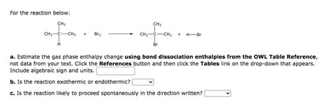 Solved Bond Dissociation Energies Bond Dissociation | Chegg.com