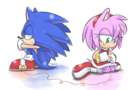 Sonic and Amy - Sonic and Amy Fan Art (28834482) - Fanpop