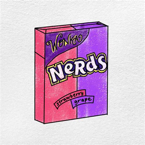 How to Draw Nerds Candy - HelloArtsy