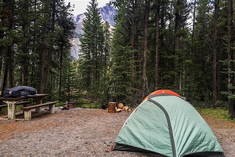 Camping & Hot Springs in Banff National Park - Wander The Map