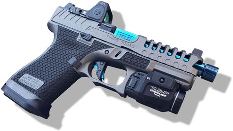 Glock 19 Gen 5 Accessories - Tyrant Designs Extended Slide Release Esr ...