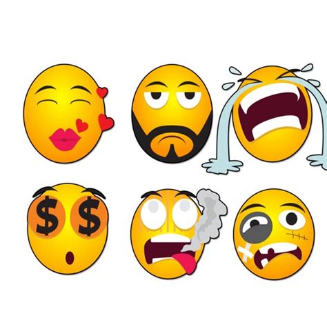 Emoji & Emoticons Stickers For iMessage by Eric Rosas