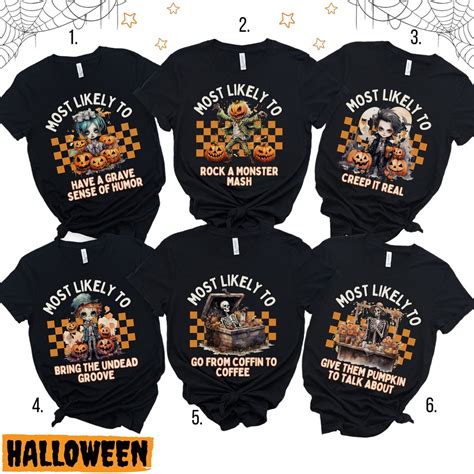 Matching Family Halloween Shirts Family Group Halloween Shirt Matching ...