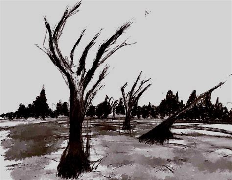 Sad trees : r/drawing