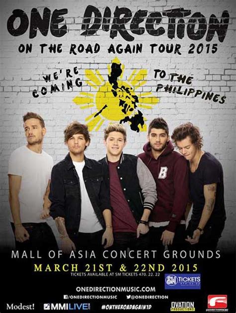 One Direction Live in Manila on March 21 and 22, 2015 - Philippine Concerts