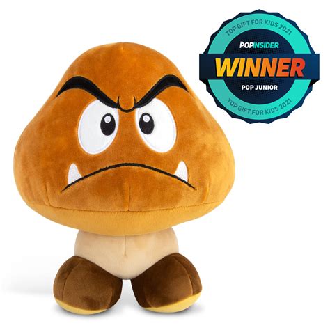 Club Mocchi- Mocchi- Super Mario Goomba Mega Plush Toy, 15 inch: Buy ...