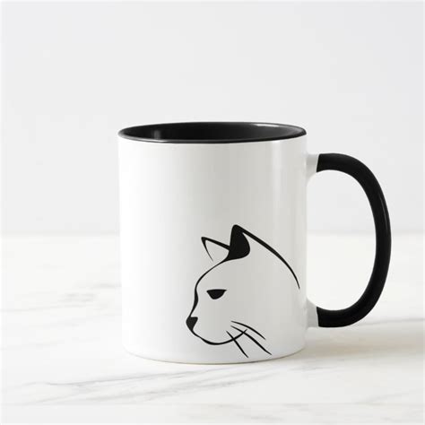 Black Cat Coffee Mug | Zazzle