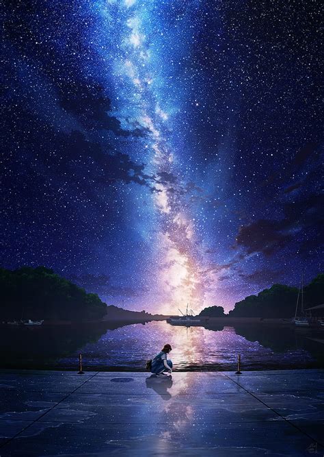 Aggregate more than 83 night anime scenery wallpaper latest - in.cdgdbentre