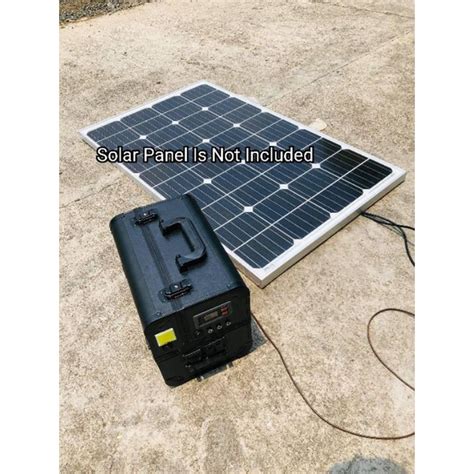 Portable Solar Powered Generator | Shopee Philippines