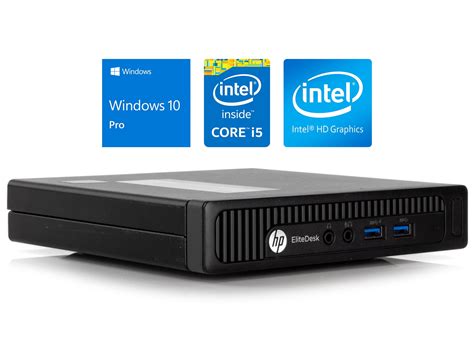 HP Prodesk 600 G1 DM Mini PC Computer I5-4590T Quad 4GB RAM 500GB No OS ...