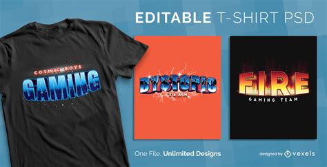 T-Shirt Design Templates | Editable PSDs