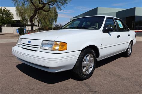 No Reserve: 30k-Mile 1994 Ford Tempo GL Sedan V6 5-Speed for sale on ...