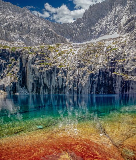 Precipice Lake, Sequoia National Park, California. [OC] [3648x4319] : r ...