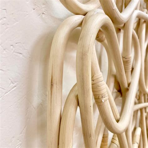 Natural Rattan Wall Art | Chairish