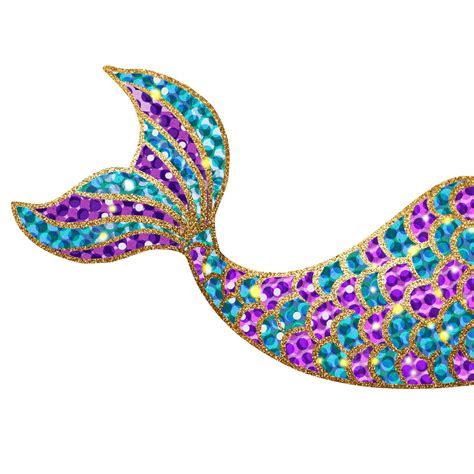 Mermaids Tail PNG Picture, Mermaid Tail Abstract Diamond Scale, Mermaid ...