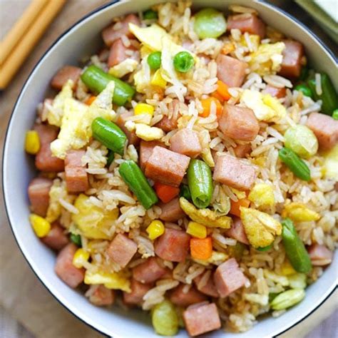 Spam Fried Rice (Best Homemade Recipe) - Rasa Malaysia