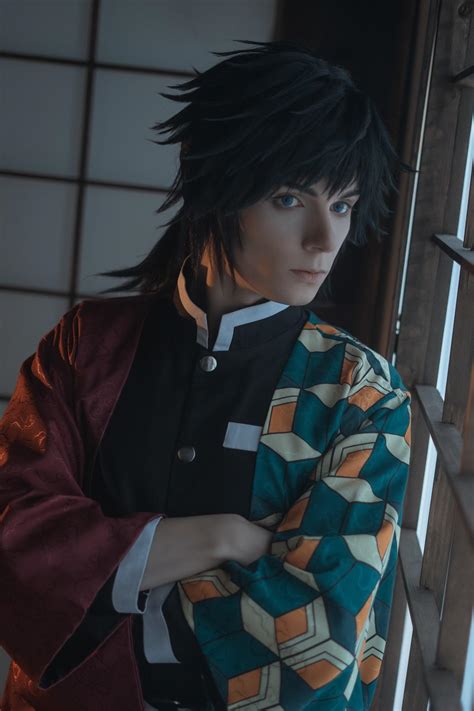 My Giyuu Tomioka cosplay. And I have maid version 😂 : r/KimetsuNoYaiba