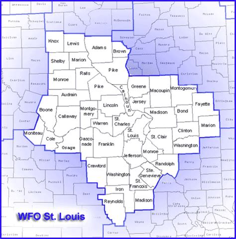 Zip Code Map St Louis | Color 2018