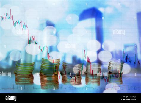 Business Finance background with graph and chart Stock Photo - Alamy