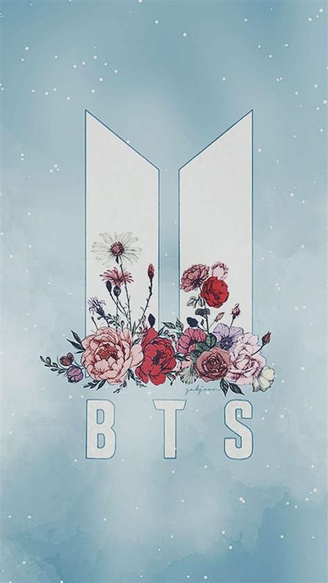 New BTS Logo Wallpapers - Top Free New BTS Logo Backgrounds ...