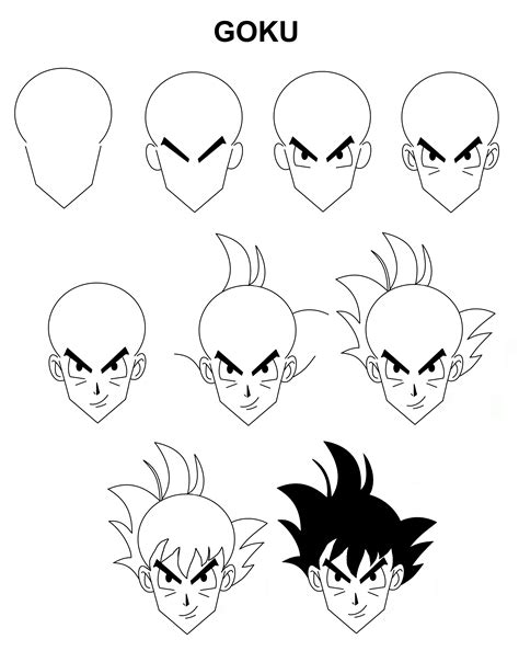 How To Draw Goku Step By Step How To Draw That Goku Drawing | Images ...