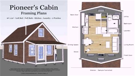 12 X 16 Cabin Floor Plans - floorplans.click