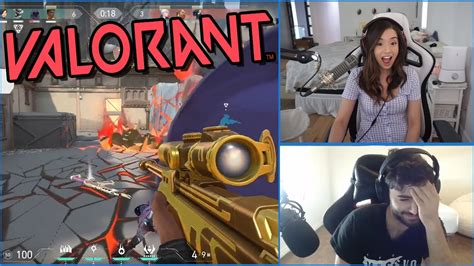 STREAMERS TRY NEW RIOT GAME VALORANT (Ft. Yassuo, Poki, xQc, Summit ...