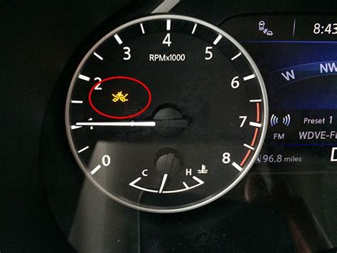 Nissan murano dashboard warning lights