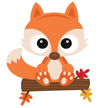 Cute Fall Woodland Animal Clipart | Animal Illustrations - Clip Art Library