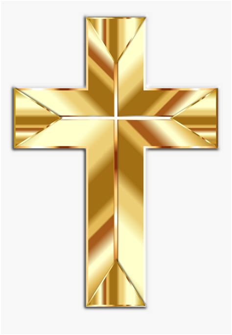 Christian Cross Png Image - Gold Cross Clipart, Transparent Png ...