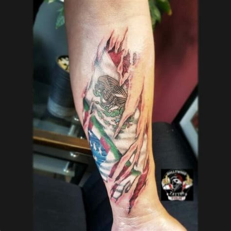 101 Mexican American Flag Tattoo Ideas That Will Blow Your Mind!