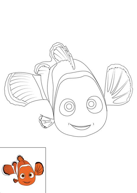 How to Draw Nemo Step by Step